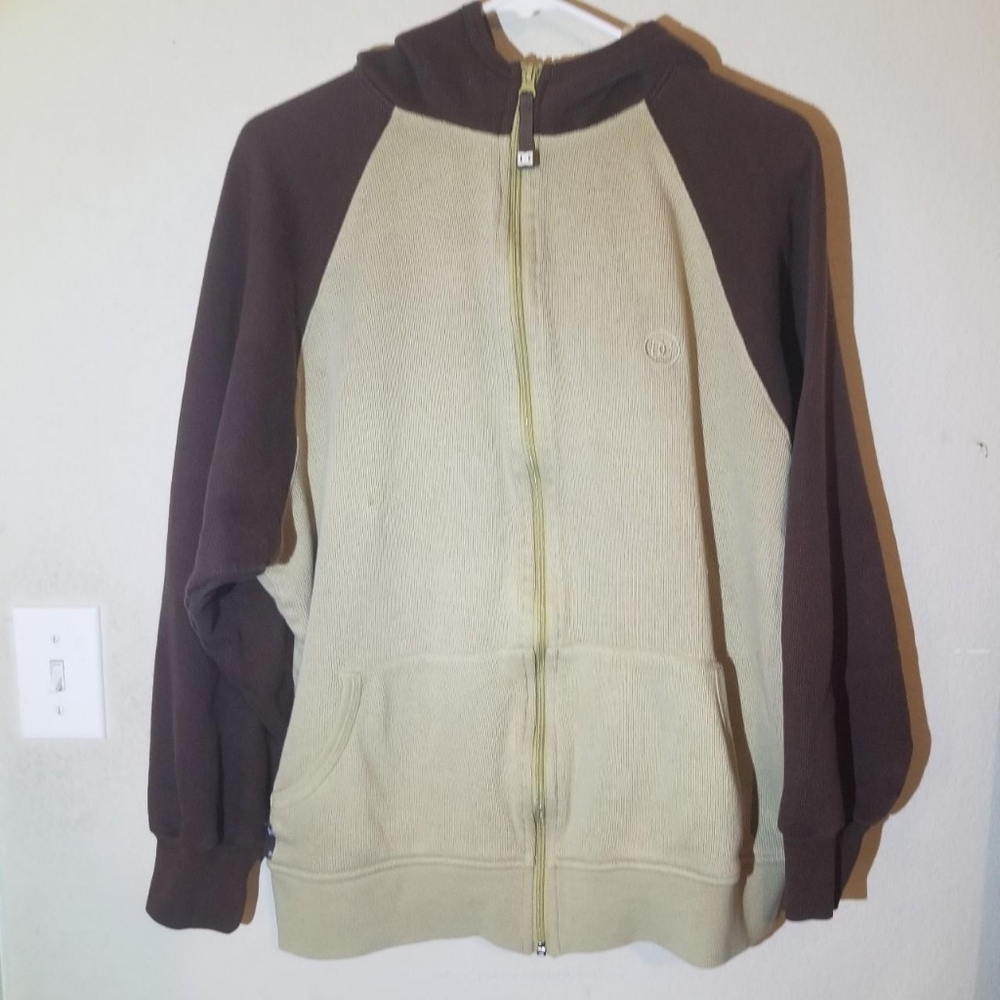Y2K DC Shoes Skateboard Zip Up Jacket Size Large